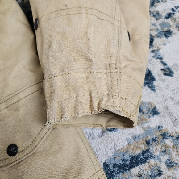 Vintage 1950s Body Guard Canvas Firefighter Jacket w/ Liner Turnout Coat 44 - Picture 5 of 16